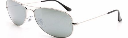  Ray-Ban 3362 Silver Mirror Cockpit Aviator