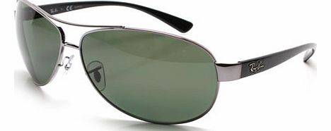  Ray-Ban 3386 Gunmetal and Black Sunglasses