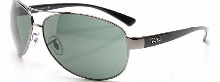  Ray-Ban 3386 Silver/Grey Polarised Aviator