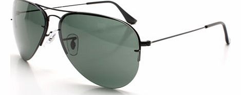  Ray-Ban 3460 Flip Out Aviator Black Sunglasses