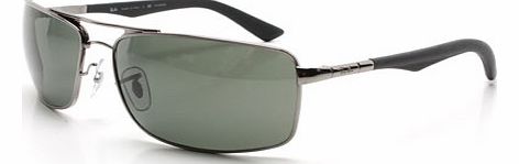  Ray-Ban 3465 Gunmetal Polarised Sunglasses