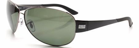  Ray-Ban 3467 Black Polarised Sunglasses