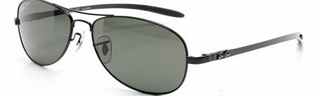  Ray-Ban 8301 Carbon Fibre Collection Shiny Black