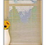 Metal 25mm Aluminium Venetian Blind, Taupe, W90cm