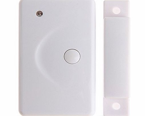 SUNLUXY Wireless Door Window Magnetic Sensor Detector for Home Security Burglar Intruder Alarm Systems