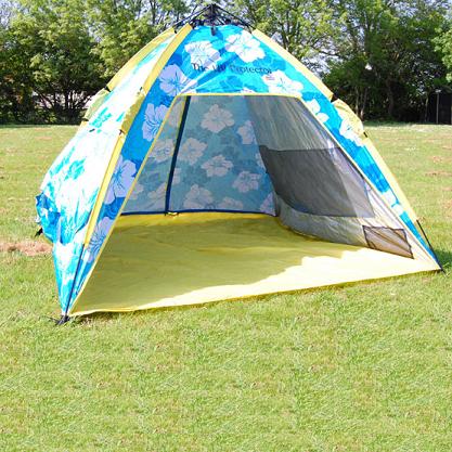 Sunproof Floral UV Protector UPF50  Beach Shelter