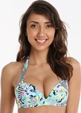 Sunseeker, 1295[^]264692 Va Va Bloom Ruched Cup Halter Top - Cornflower