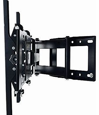 Sunydeal Articulating LCD LED TV Bracket Wall Mount Fits Most Samsung 46`` 47`` 50`` 51`` 55`` 60`` UN46FH6030 UN46F6350 UN46EH5000FXZA UN46EH5300 UN46F6350AF UN46F6300 UN46EH5000 UN46F7100 UN46F6400 UN46F5