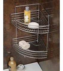 Bath Corner Shelf Chrome Plated