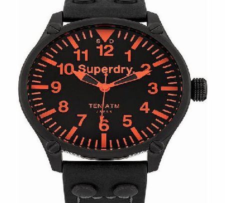 Mens Superdry Aviation Watch - Blue