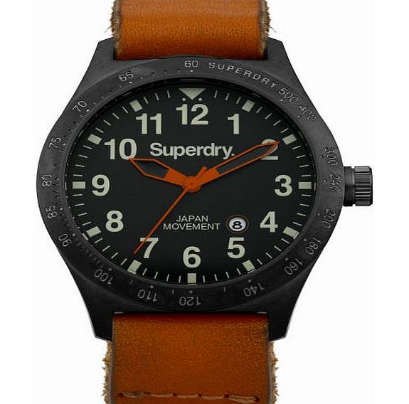 Superdry Mens Superdry Triton Watch - Tan