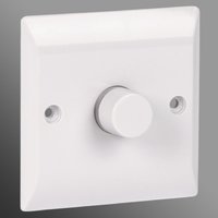 1G 500W / 400VA 2W Push Dimmer