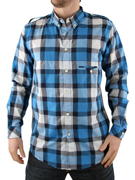 Blue Cheese Cracker Checked Shirt