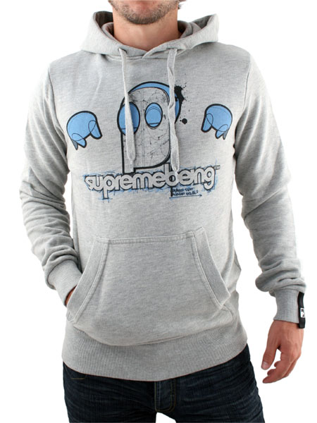 Heather Grey BBC Hooded Sweat