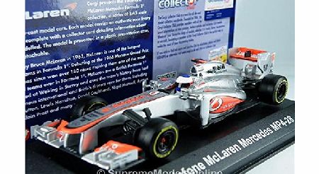 Supreme Jenson Button Mp4-28 2013 Formula 1 Car 1/43Rd Size Mclaren Bx Example T3412Z