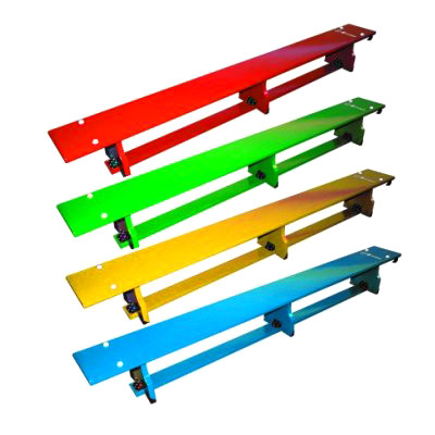 Sure Shot Gymnastics Coloured Balance Benches 1.8m (0903C180B - 1.8m (6ft) Blue)