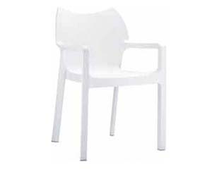 Surf polypropylene bistro armchair