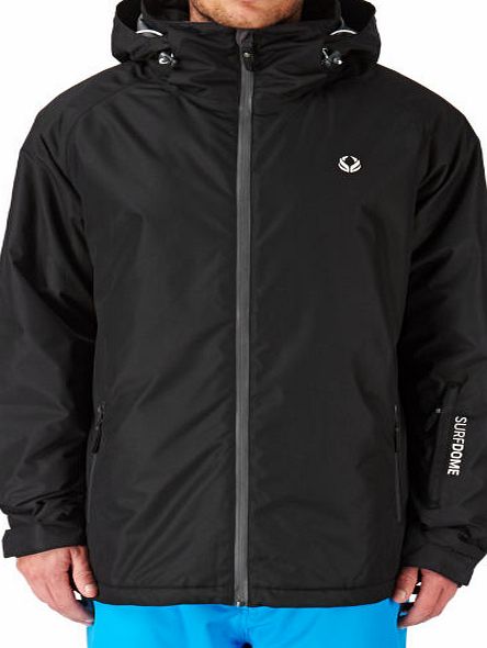 Surfdome Mens Surfdome Arrowhead Snow Jacket - Black