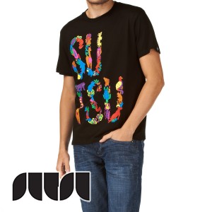 T-Shirts - Sutsu Jake Type T-Shirt - Black