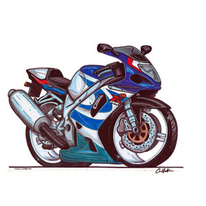 GSX-R750 - Blue Kids T-shirt