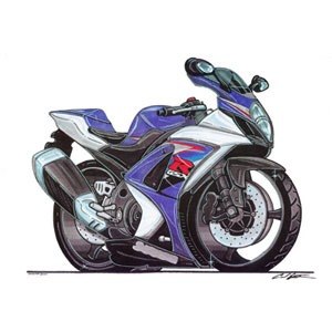 GSXR 1000 - Blue Kids T-shirt