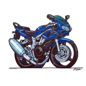 SV650 - Blue Kids T-shirt