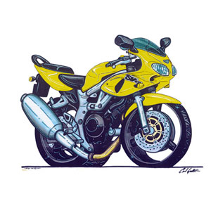 SV650 - Yellow Kids T-shirt