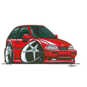 Swift GTI - Red Kids T-shirt