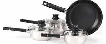 Swan 4 Piece Pan Set