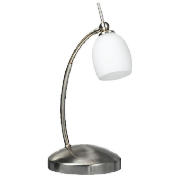 Neck Satin Nickel Finish Desk lamp