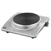 SBR100 Silver Single Electric Cooking Hob