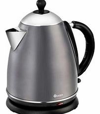 Swan SK24011GRAN 1.7L Metallic Graphite Kettle