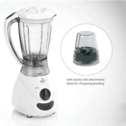 Swan SP12020N 1.2L White Blender and Grinder