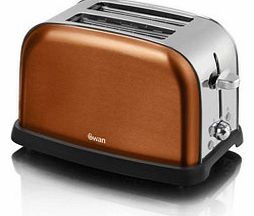 Swan ST16020COPN 2 Slice Copper Metallic Toaste