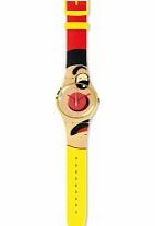 Swatch Dangerous Lies Multicolour Silicone Strap