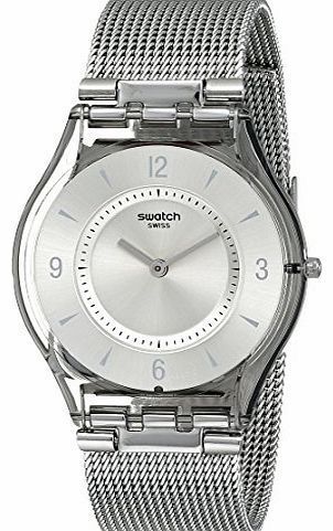 Swatch Metal Knit SFM118M Ladies Watch