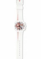 Swatch Unisex Street Map Orange White Rubber