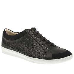 Swear Mainline Male Swear Gene Sequin Manmade Upper Fashion Trainers in Black