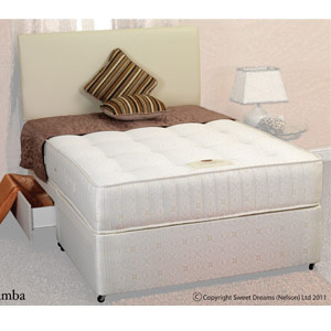 , Samba, 2FT 6 Sml Single Divan Bed