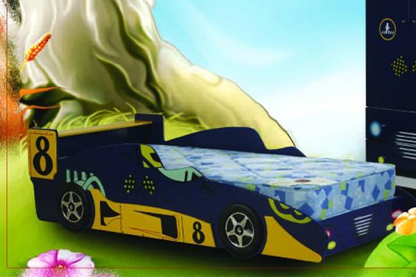 Sweet Dreams Beds Mean Machine Car Bed Single 90cm