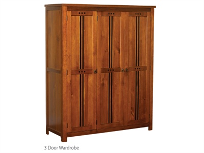 Hudson 3 Door Wardrobe Small Single (2