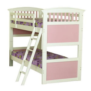 Kipling 3FT Single Bunk Bed Pink