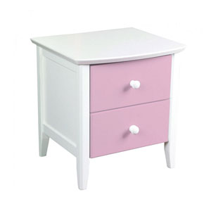 Sweet Dreams Kipling Pink Bedside Table