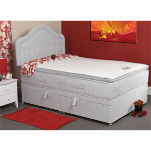 Pillatex 1200 4FT6 Double Divan Bed