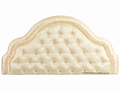 Saturn Headboard Kingsize (5) Velour Sahara