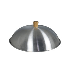 14inch Aluminium Wok Lid  Wooden Knob