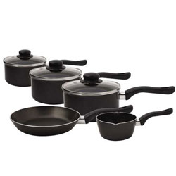 5 Piece Aluminium Cookware Set