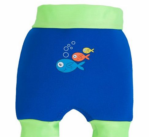 SwimBest Swim Nappy - 8-11 kgs / 9-12 months - Navy/Lime