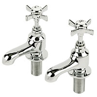 Edwardian Bath Tap Pair