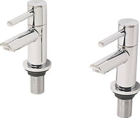 Swirl, 1228[^]49223 Essential Bath Taps Pair 49223